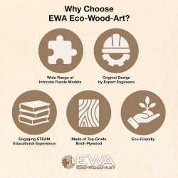 EWA Eco-Wood-Art- Turtle S Wooden Box