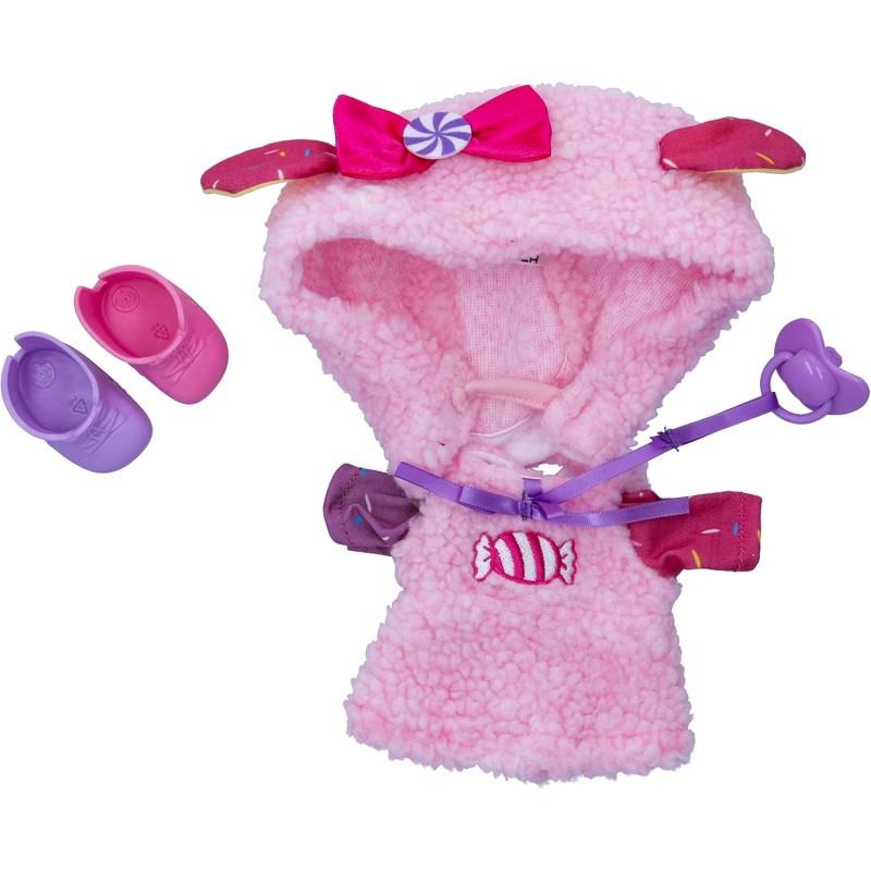 IMC Toys - Cry Babies Outfits Rosa con pelo, 84629