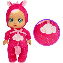 Imc Toys - Cry Babies Tiny Cuddles Day Care Hannah, Bambola BebÃ¨, Bambola di Peluche Vestita con un Pigiama della linea Day Car