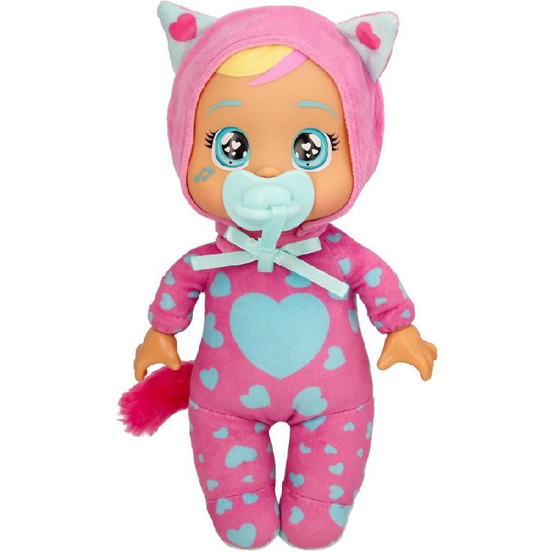 Imc Toys - Cry Babies Tiny Cuddles Day Care, Bambola BebÃ¨, Bambola di Peluche Vestita con un Pigiama della linea Day Care che P