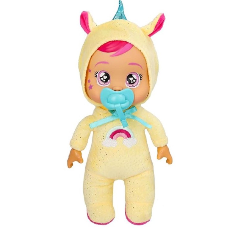 Imc Toys - Cry Babies Tiny Cuddles Day Care, Bambola BebÃ¨, Bambola di Peluche Vestita con un Pigiama della linea Day Care che P