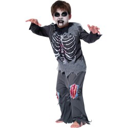 Rubies - Zombie Repellente per bambino, Camicia stampata, pantaloni con ferite, Non Morti, Tg. L (11 / 13 anni), S8981-L