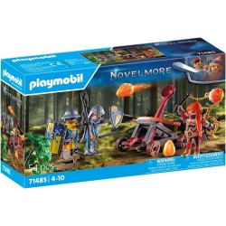 Playmobil - Novelmore 71485 Agguato al Posto di Blocco, duello tra Novelmore e Burnham, con Una catapultÃ , Giochi di Ruolo Dive