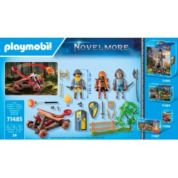 Playmobil - Novelmore 71485 Agguato al Posto di Blocco, duello tra Novelmore e Burnham, con Una catapultÃ , Giochi di Ruolo Dive