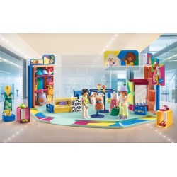 Playmobil - myLife 71534 Fashion boutique, emozionante esperienza di shopping nella boutique di moda, inclusi cassa, vetrina e m