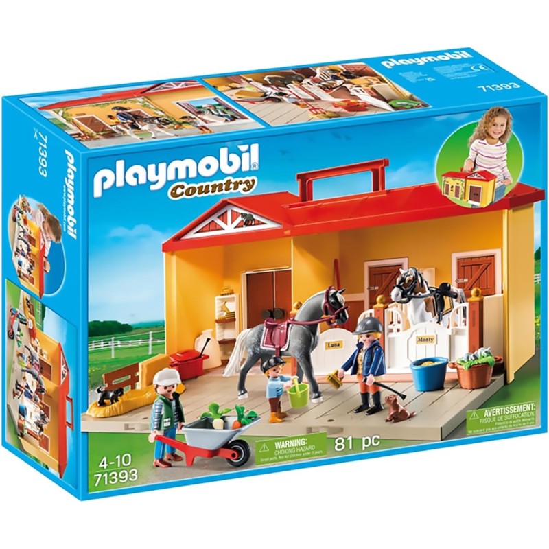 Playmobil - Country 71393 Maneggio Portatile Country , PM71393