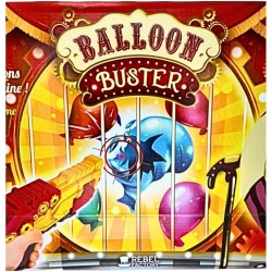 Beblip - Palloncino Buster - Giochi per Bambini Include 1 Pistola Giocattolo Frecce Schiuma a partire dai 4 Anni - Due ModalitÃ 