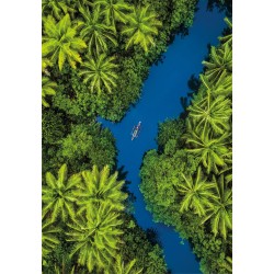 Clementoni - Vista Aerea Tropicale Collection Aerial View-500 Pezzi-Puzzle, Verticale, Divertimento per Adulti, Made in Italy, 3