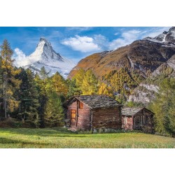 Clementoni - Collection-Charming Matterhorn-500 Pezzi-Puzzle, Orizzontale, Divertimento Per Adulti, Made In Italy, 35523