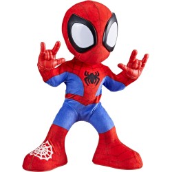 Hasbro - Marvel Spidey e i Suoi Fantastici Amici, Peluche interattivo Spidey Dance  N Crawl