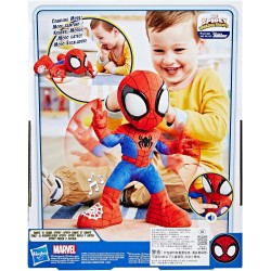 Hasbro - Marvel Spidey e i Suoi Fantastici Amici, Peluche interattivo Spidey Dance  N Crawl