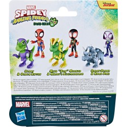 Hasbro - Marvel Spidey e i Suoi Fantastici Amici, Dino-Web, Set di Action Figure di Spidey e Goblin Raptor