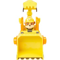 Spin Master - Rubble &amp; Crew, Veicolo da lavoro di Rubble, Bulldozer giocattolo con parti mobili e personaggio da collezione,