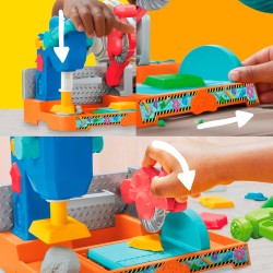 Hasbro - Play-Doh, Banco degli Attrezzi con formine e segheria, Playset