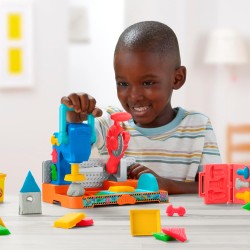 Hasbro - Play-Doh, Banco degli Attrezzi con formine e segheria, Playset