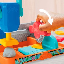 Hasbro - Play-Doh, Banco degli Attrezzi con formine e segheria, Playset