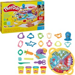 Hasbro - Play-Doh, Tappetino da Gioco Piega e Vai, Starter Set