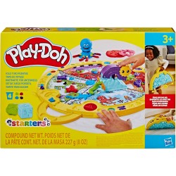 Hasbro - Play-Doh, Tappetino da Gioco Piega e Vai, Starter Set