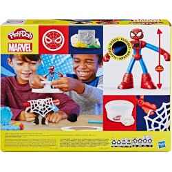 Hasbro - Play-Doh Marvel, Set da Gioco per Battaglie Lancia e Taglia di Spider-Man