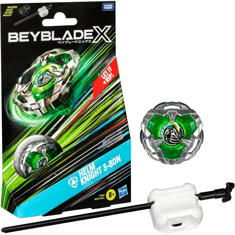 Hasbro - Beyblade X Helm Knight 3-80N Starter Pack Set