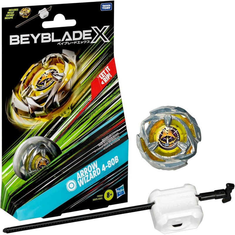 Hasbro - Beyblade X Arrow Wizard 4-80B Starter Pack Set