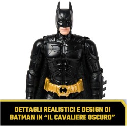 DC Comics, Action Figure Batman in Versione 85Â° Anniversario, il Cavaliere Oscuro, Personaggio Batman 30 cm con 11 Punti di Art