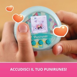 Punirunes, il tuo Cucciolo Digitale, Interattivo e Sensoriale, 55 Personaggi da Collezionare, Reagisce al tuo Tocco, Display LED