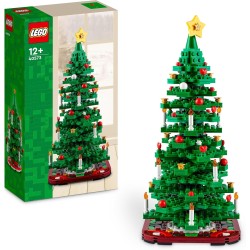 LEGO - Albero di Natale, Giocattolo 2 in 1 da Costruire, da 9 Anni, Decorazione per la Casa da Collezione, Idea Regalo per le Fe