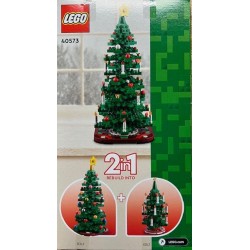 LEGO - Albero di Natale, Giocattolo 2 in 1 da Costruire, da 9 Anni, Decorazione per la Casa da Collezione, Idea Regalo per le Fe