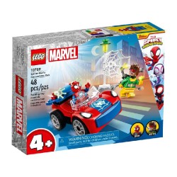 LEGO - Marvel 10789 LÂ’Auto di Spider-Man e Doc Ock, Macchina Giocattolo di Spidey e i Suoi Fantastici Amici, per Bambini 4+