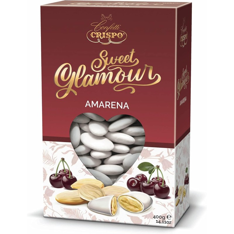 CRISPO Confetti Sweet Glamour AMARENA 400 gr, 010133155