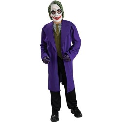 Rubies - Official DC Comics Joker Classic Costume per Bambini, Batman Villain, Tg. L (8 / 10 anni), 883105-L