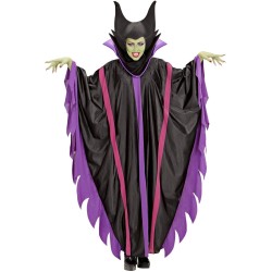 Widmann - Costume Malefizia, vestito, strega, fata cattiva, Halloween, carnevale, Tg. XL, 39924