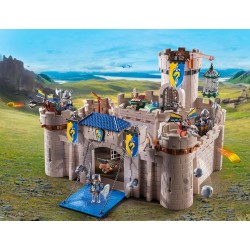 PLAYMOBIL - Novelmore 71642 Castello dei cavalieri, completo di tre cavalieri e numerosi accessori per battaglie realistiche, PM