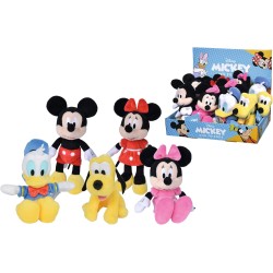 Simba - Disney Plush Mickey &amp; Friends 20 cm, +0 mesi, Scelta casuale, Colori/Modelli assortiti, 1 pezzo, 6315870224