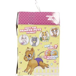 Simba - Pamper Petz Pony, +3 anni, 24 cm, con accessori, gender reveal, certificato di adozione, 105950009S06