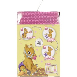 Simba - Pamper Petz Pony, +3 anni, 24 cm, con accessori, gender reveal, certificato di adozione, 105950009S06