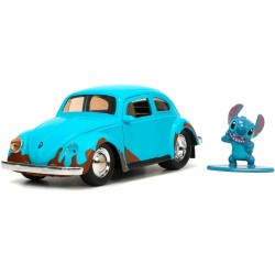 Jada Toys - Lilo and Stitch 1959 VW Beetle, auto giocattolo conosciuta da film 1:32, 253073001