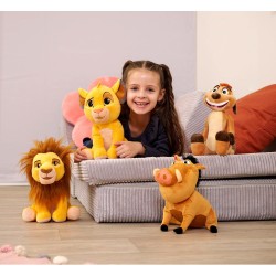 Simba - Disney Lion King, 30 Anni di Re Leone, Pumba, Peluche da 25 cm, Adatto Fin dai Primi Mesi di Vita, 6315870071