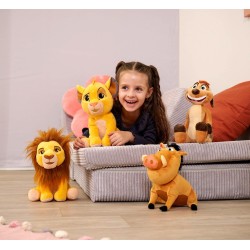 Simba - Plush Originale Disney di Timon, Lion King 30Â° anniversario del re Leone, Peluche da 25 cm, Adatto Fin dai Primi Mesi d