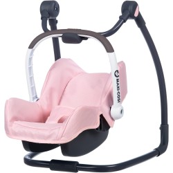 Smoby - Seggiolone per Bambole Maxi-Cosi 3 in 1, Colore: Rosa, 240235