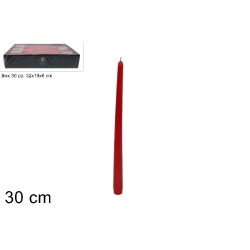 Candela Rossa 30 cm