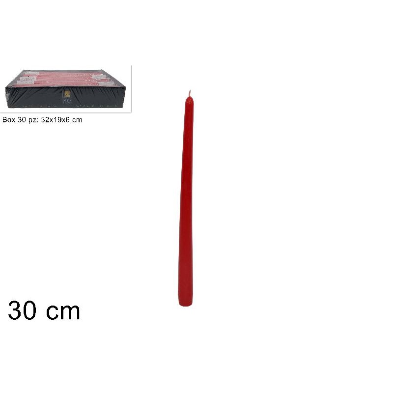 Candela Rossa 30 cm