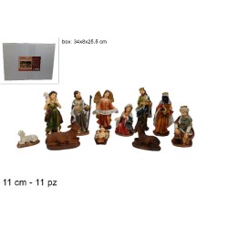 NativitÃ  Presepe 11 cm, 11 pezzi