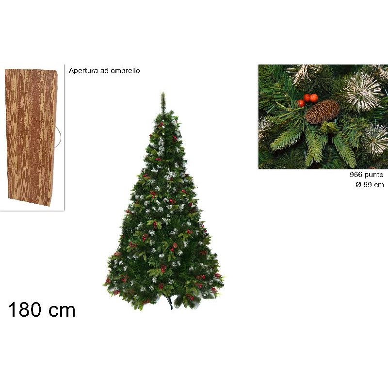 Albero DALIA 180 cm, 966 Punte