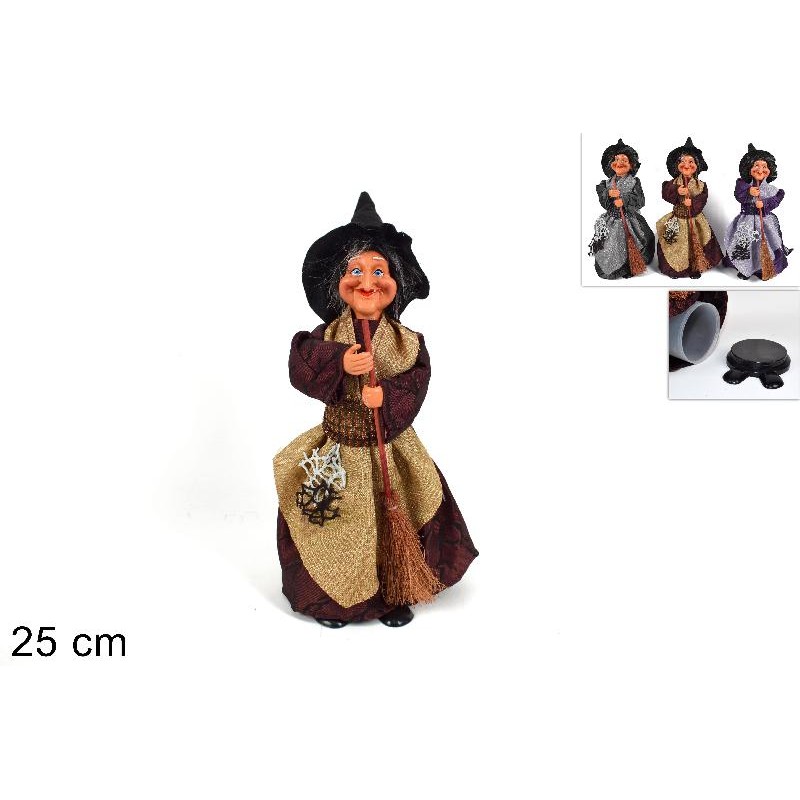 Befana 25 cm Cofanetto, 3 modelli assortiti, 1 pezzo