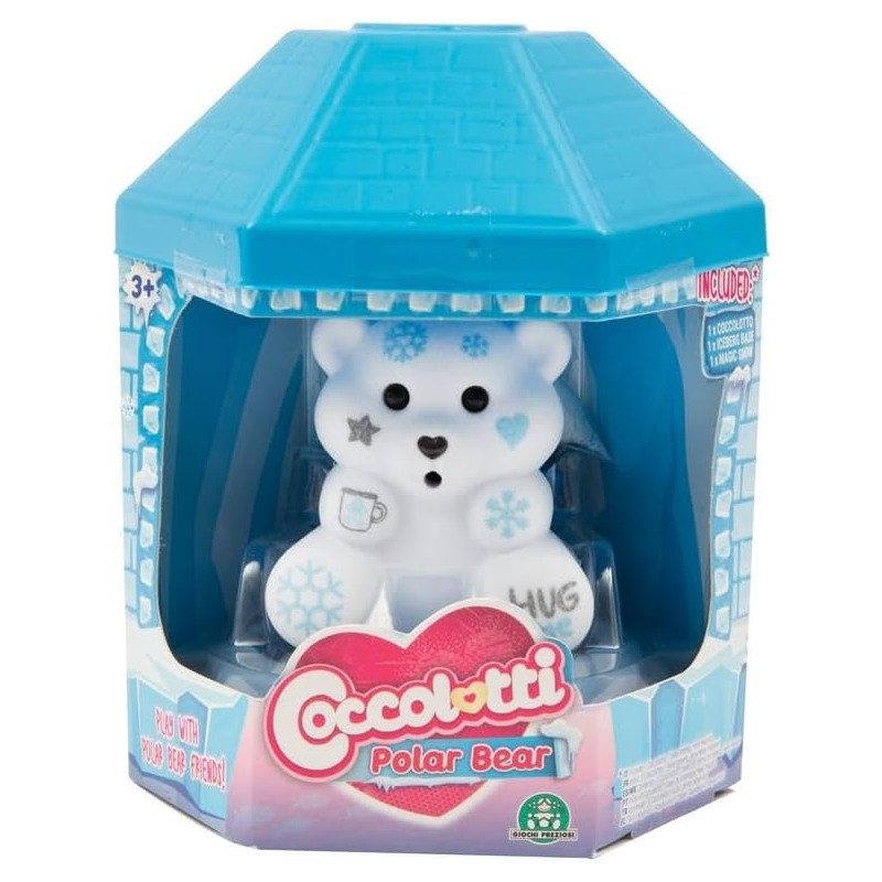 Giochi Preziosi - Polar Bear Coccolotti Interattivi, Con Voce E Suoni, Funzione Stampino Della Base Iceberg, Per Bambini A Parti