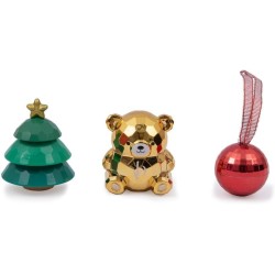 Giochi Preziosi - Verybella - Lip Balm Set Natalizio 3 Pezzi - Burrocacao A Forma Di Albero Di Natale, Orsetto, Palla Di Natale 