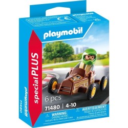 PLAYMOBIL - Special Plus 71480 Bambino con Go-Kart, Giocattolo per Bambini dai 4 Anni - PM71480