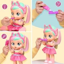 IMC Toys - Cry Babies Bella Morning Routine, Bambola, Fa 3 Routine Interattive, Applaude e Balla e i suoi Occhi si Illuminano, I